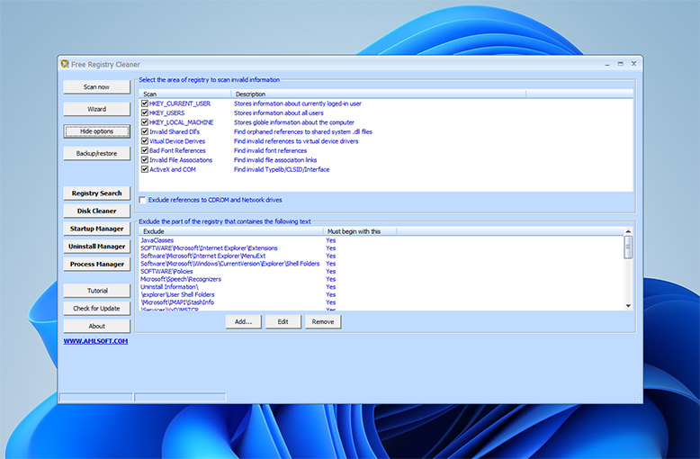 AML Registry Cleaner