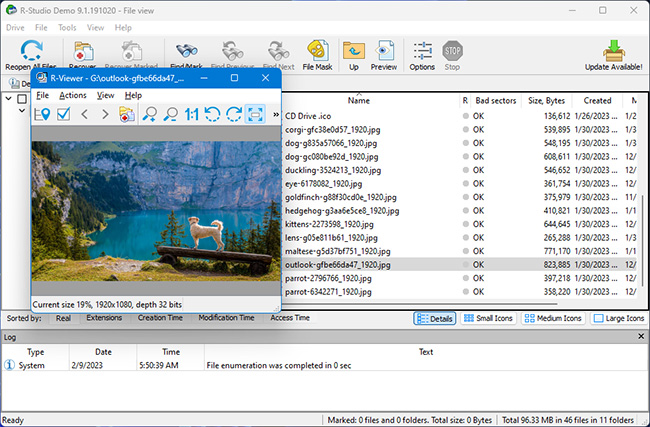 R-Studio sd card data recovery