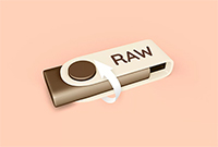 RAW USB 드라이브에서 파일을 복구하고 복구하는 방법
