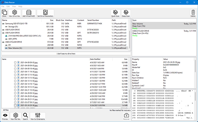 Prosoft Data Rescue 6 Professional Mode