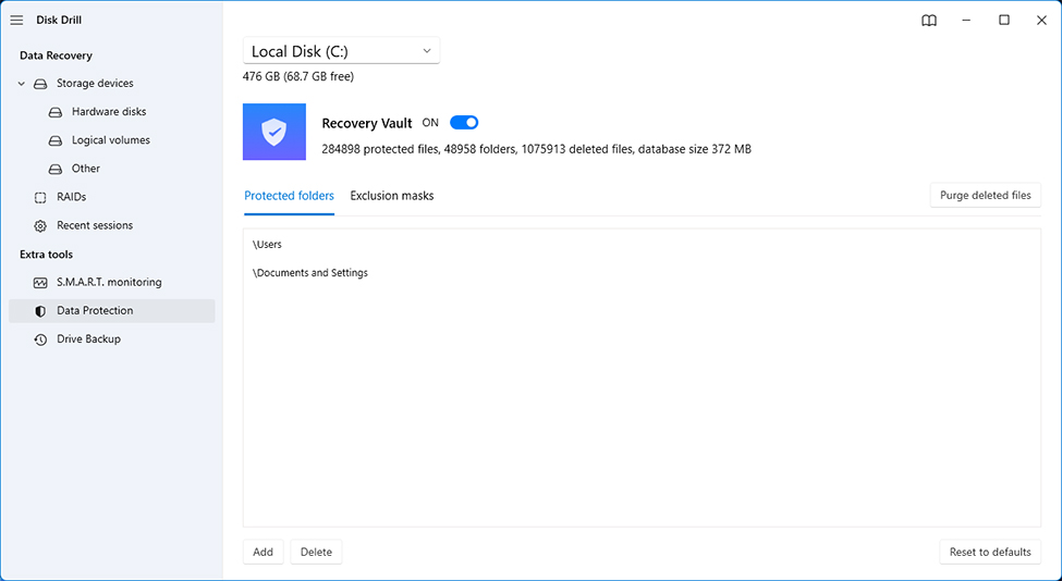 disk drill data protection