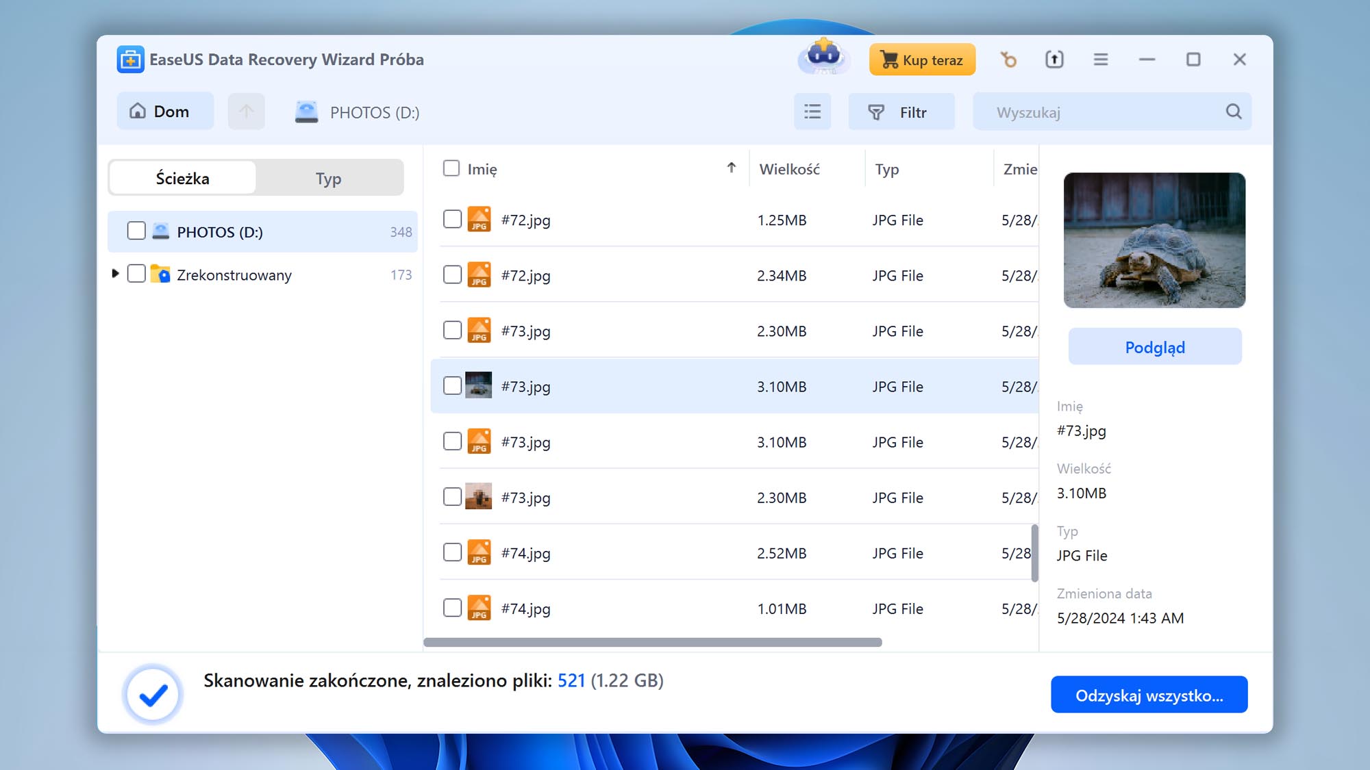 EaseUS Data Recovery Wizard