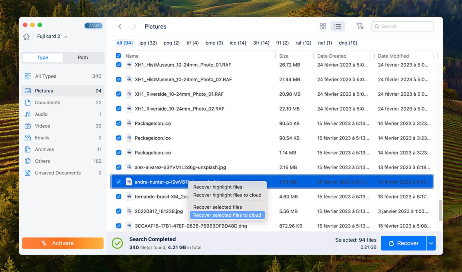 easeus recover files to cloud