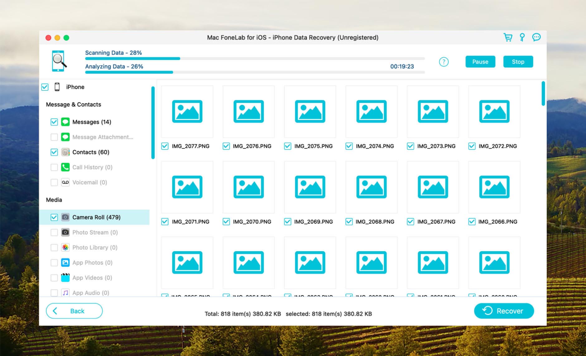 FoneLab iPhone Data Recovery
