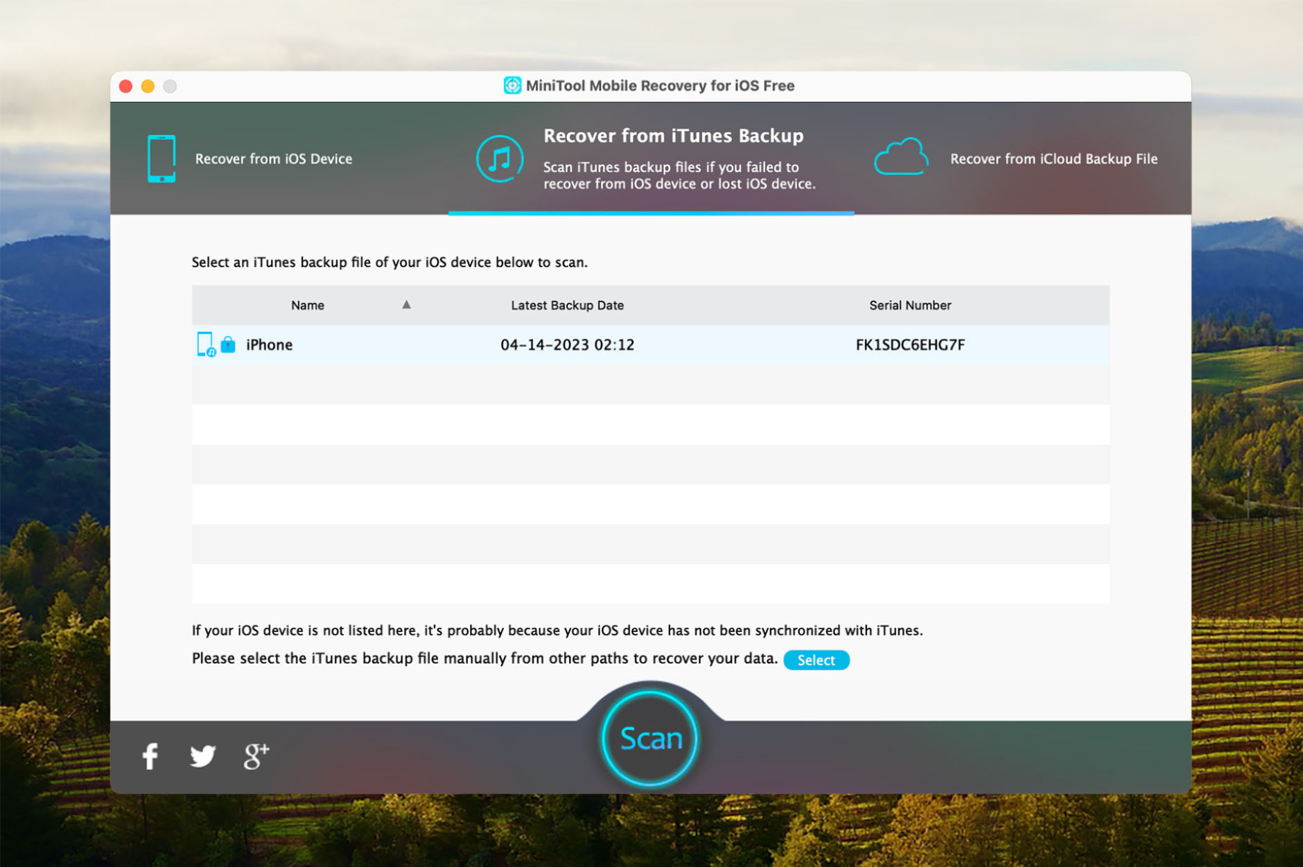 MiniTool Mobile Recovery for iOS