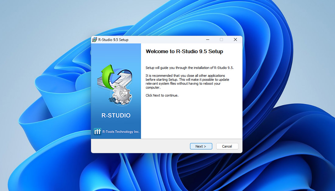 r-studio installation