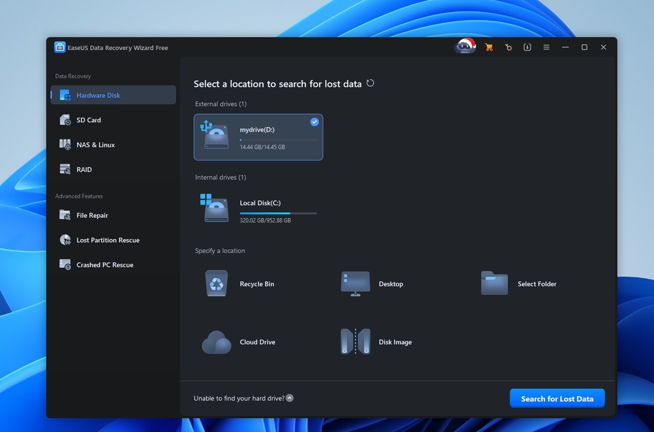 List of connected devices