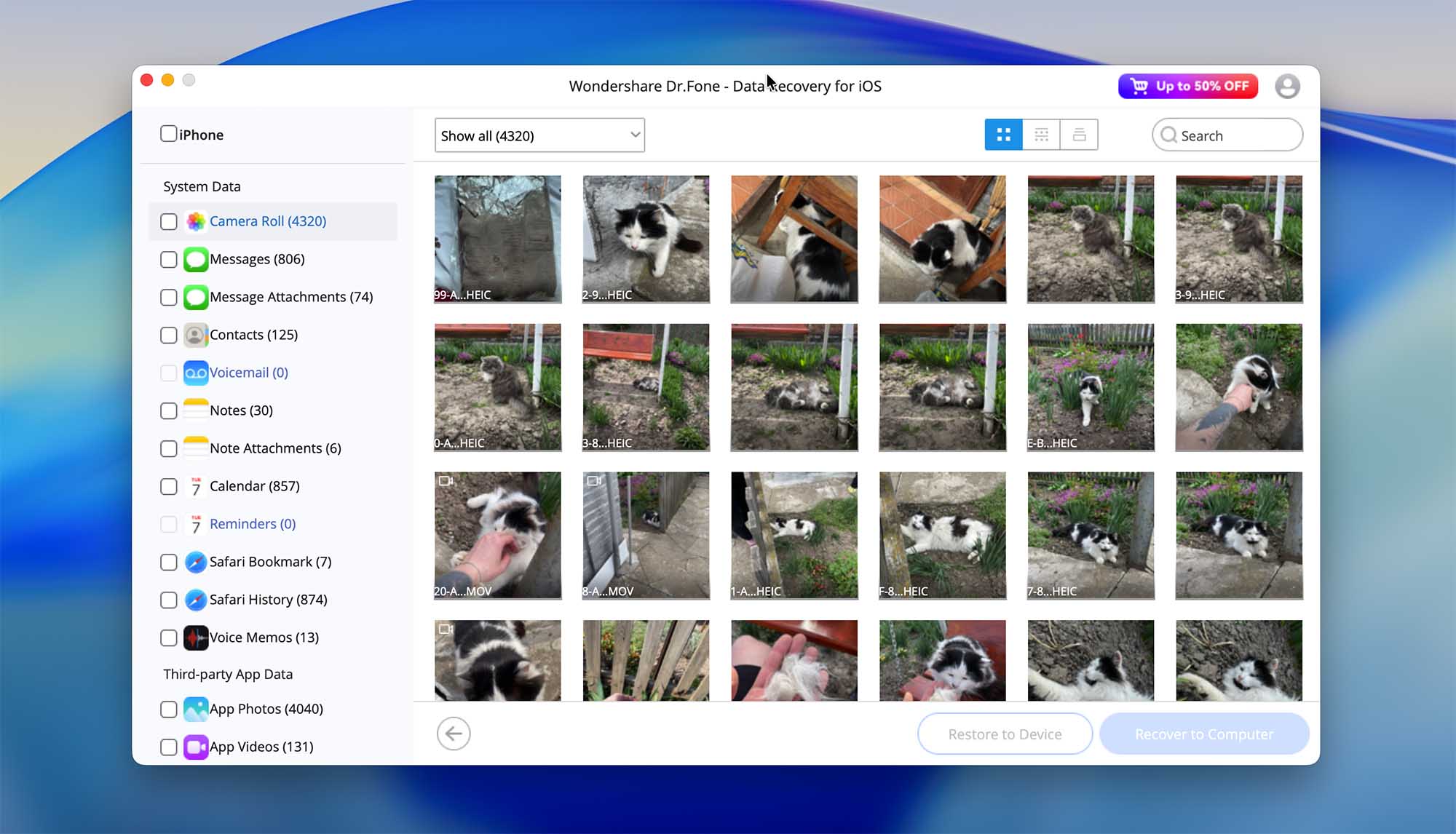 Dr.Fone - Data Recovery