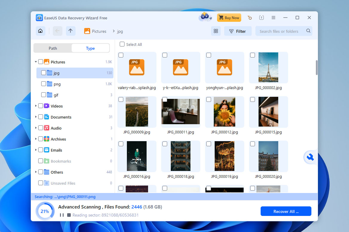 easeus data recovery wizard