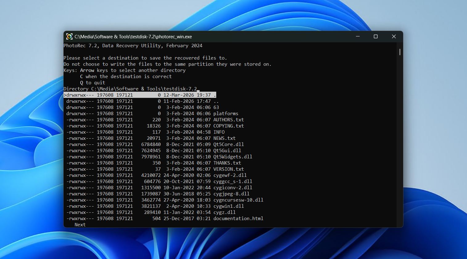 PhotoRec for free recovery.