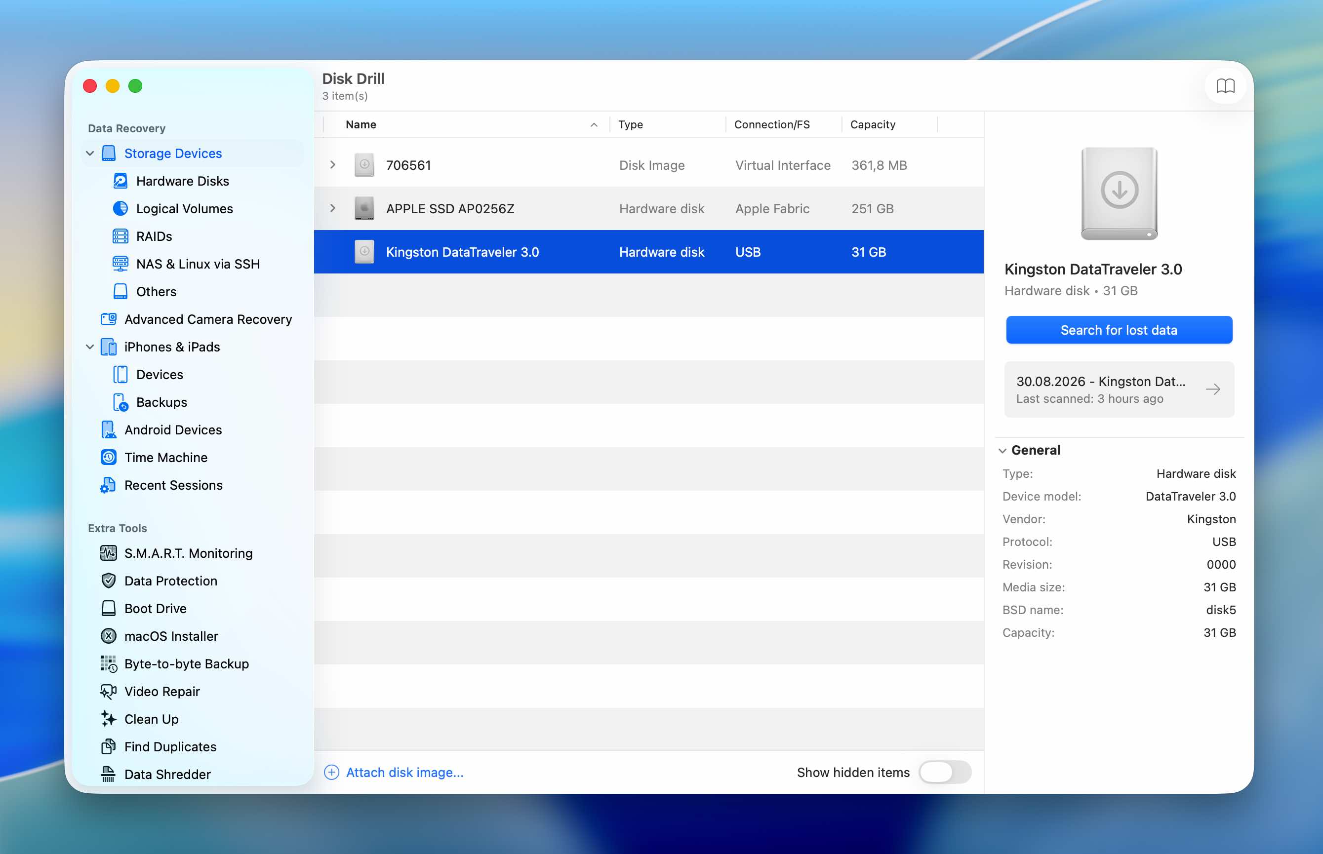 disk drill data recovery