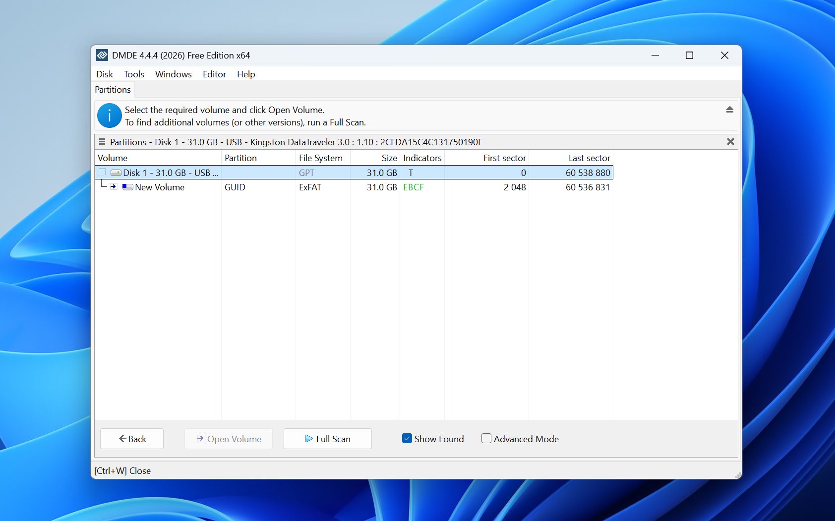 dmde tool