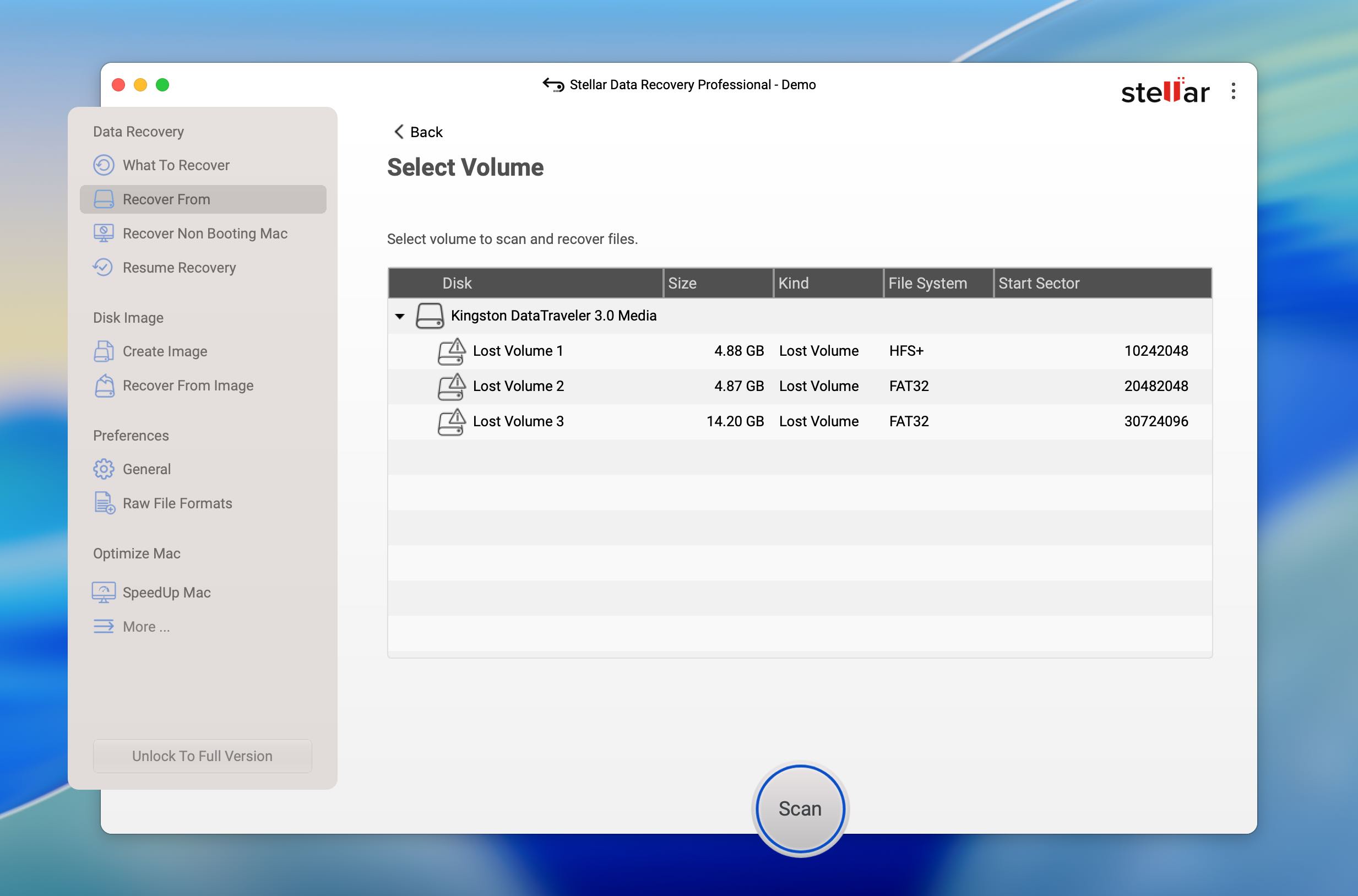 stellar found lost partitions
